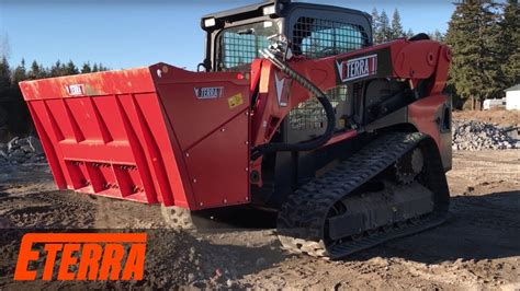 skid steer bucket crusher|skid steer rock crusher.